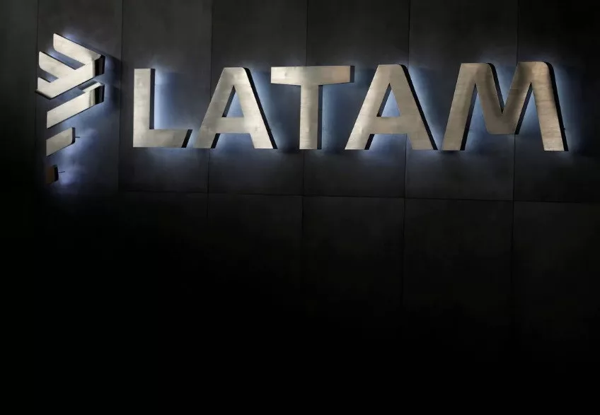 latam airlines logo is seen inside of the commodore arturo merino benitez international airport in santiago chile april 25 2019 reuters rodrigo garrido latam airlines logo is seen inside of the commodore arturo merino benitez international airport in santiago chile april 25 2019 reuters rodrigo garrido