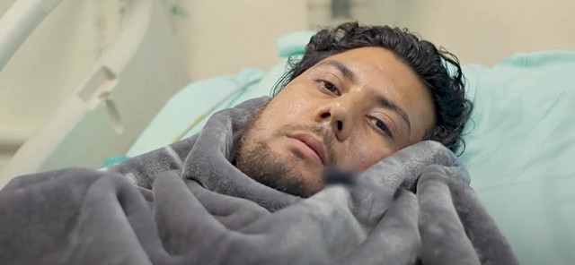 security guard israr who was injured during an attack on the pakistan envoy to afghanistan photo twitter security guard israr who was injured during an attack on the pakistan envoy to afghanistan photo twitter
