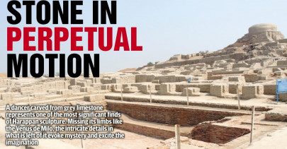 the stone dancer of harappa