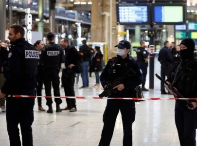 man with knife wounds six people at paris gare du nord station   police