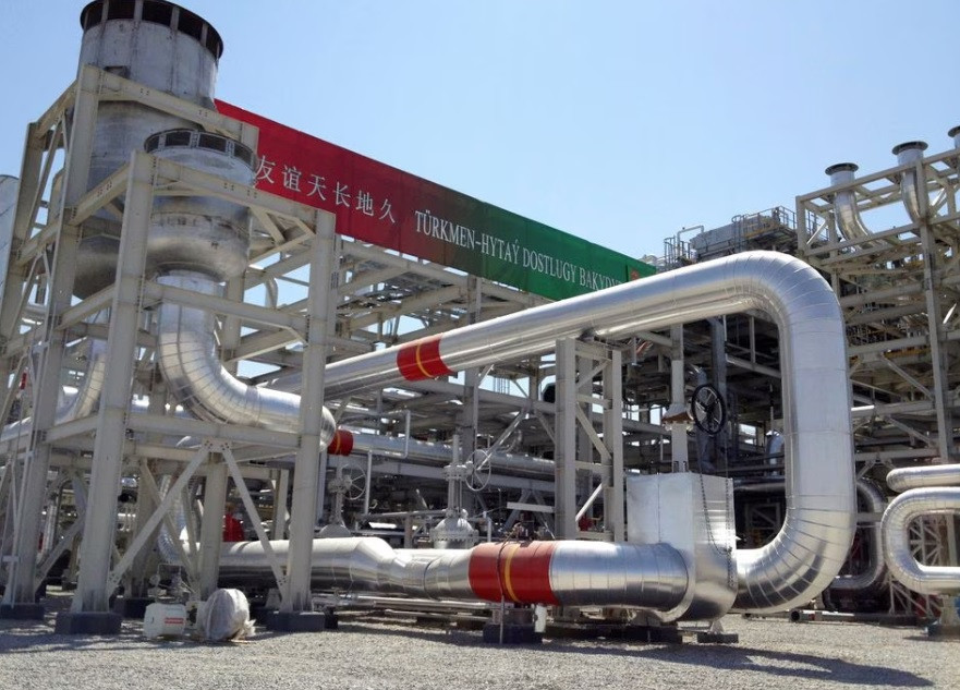 a general view shows a gas processing plant during a launching ceremony at galkynysh gas field in eastern turkmenistan september 4 2013 photo reuters