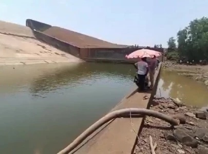 indian official drains dam to retrieve fallen phone indian official drains dam to retrieve fallen phone
