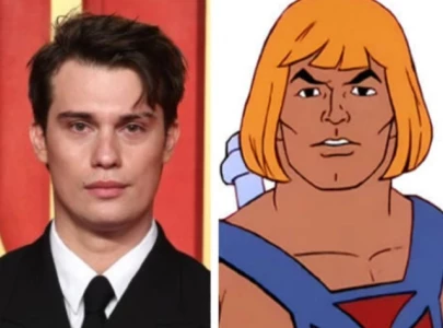 from rom coms to eternia nicholas galitzine suits up as he man in masters of the universe