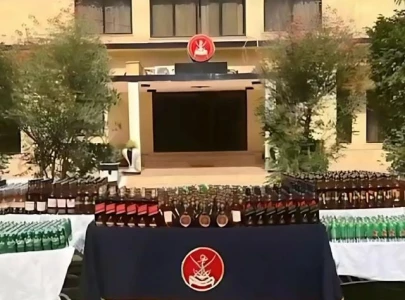 massive arms and liquor haul seized in balochistan