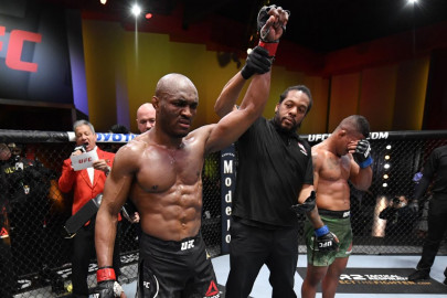 kamaru usman defeats gilbert burns by tko finish at ufc 258