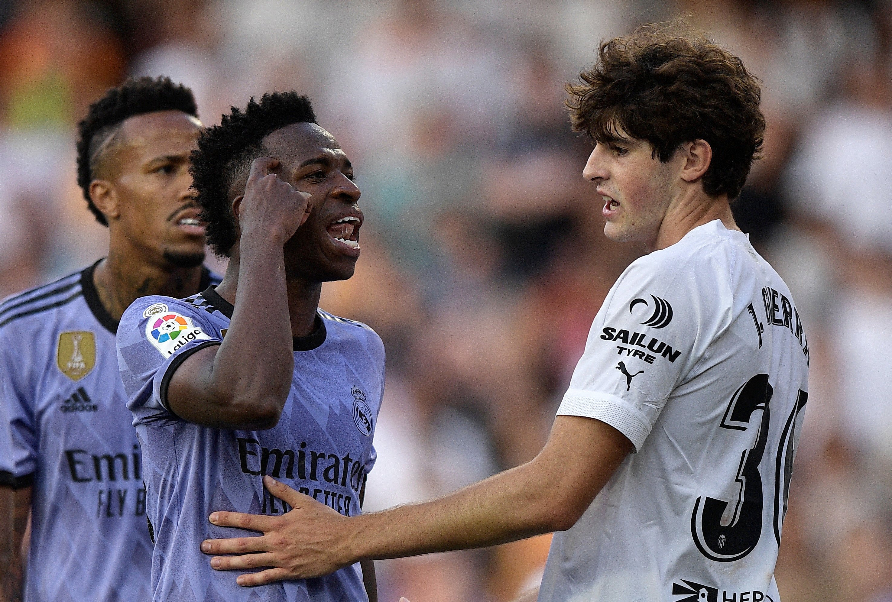 Rodrygo raises fist in Vinicius tribute after earning Madrid win over Rayo