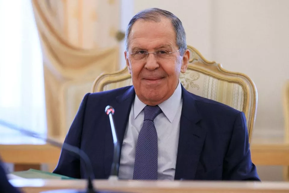 russian foreign minister sergei lavrov attends a meeting with president of the international committee of the red cross icrc peter maurer in moscow russia march 24 2022 russian foreign ministry handout via reuters russian foreign minister sergei lavrov attends a meeting with president of the international committee of the red cross icrc peter maurer in moscow russia march 24 2022 russian foreign ministry handout via reuters