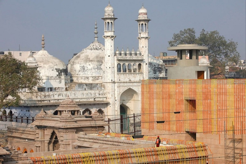 an indian court permitted hindu worshippers to pray inside a mosque in the city of varanasi photo reuters