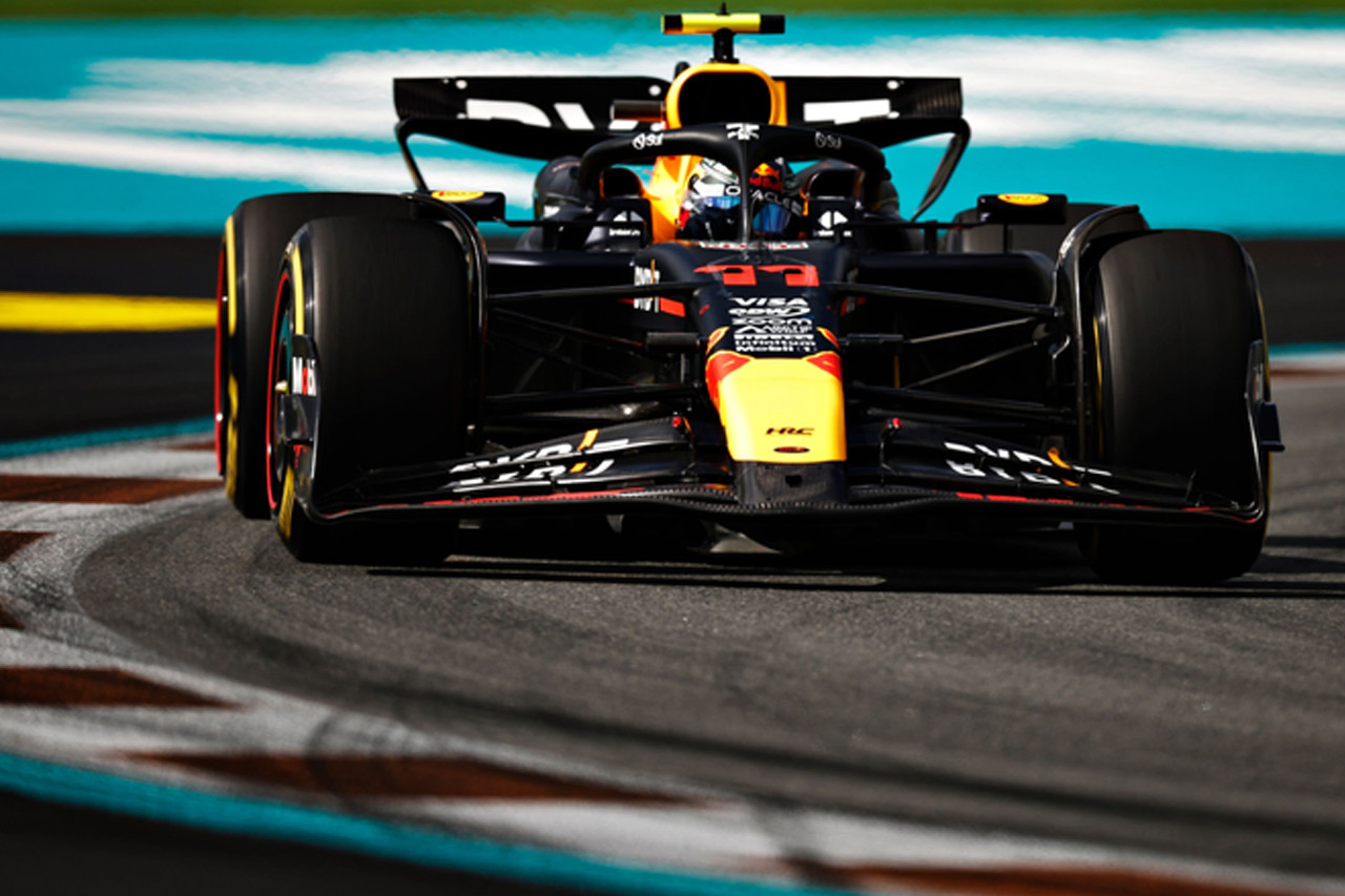 red bull s max verstappen took pole position in sprint qualifying at the miami grand prix photo afp