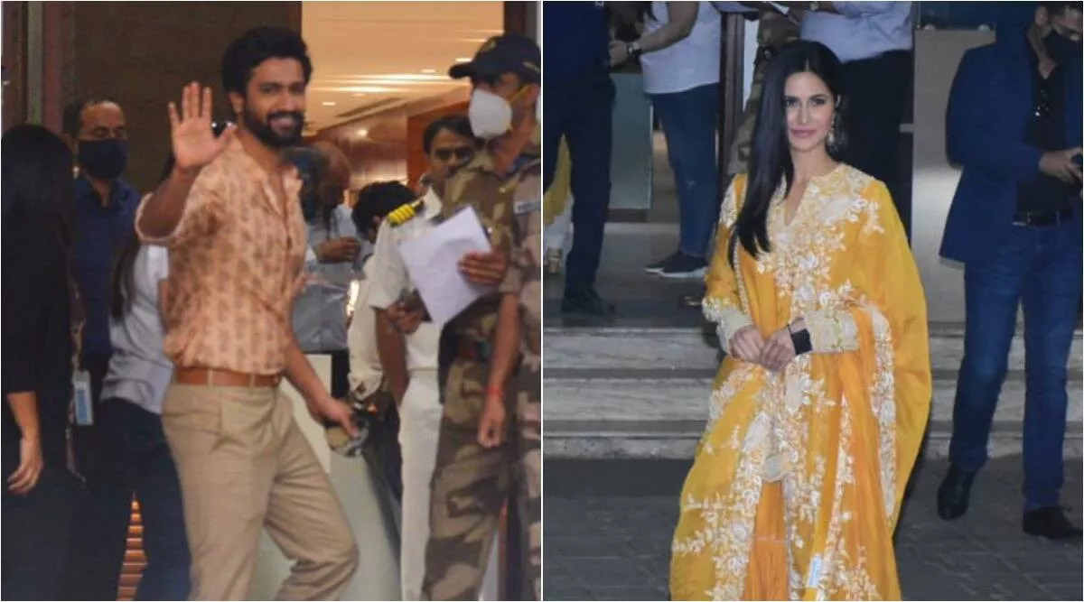 vicky katrina reach wedding venue festivities begin today vicky katrina reach wedding venue festivities begin today
