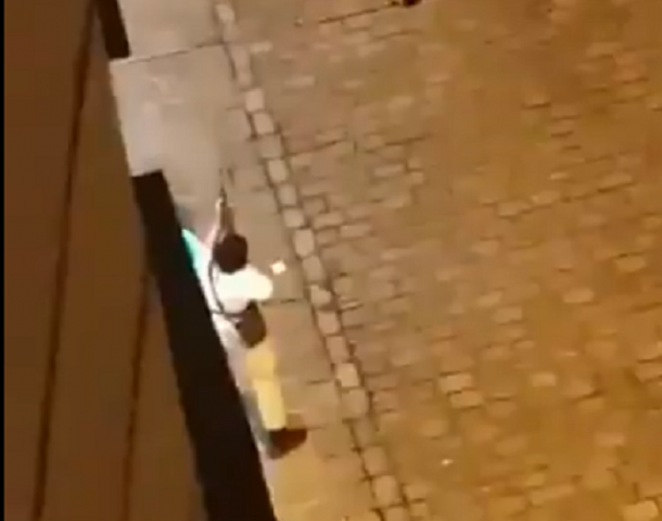 footage of one of the vienna attackers in austria screengrab amichaistein1 footage of one of the vienna attackers in austria screengrab amichaistein1