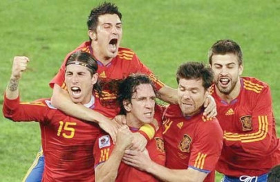 football villa alonso steer spain to 3 0 win