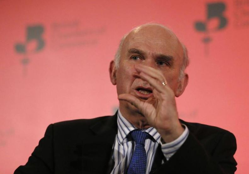 britain s business secretary vince cable speaks at the british chambers of commerce annual meeting in central london february 10 2015 photo reuters file