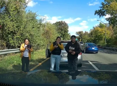 viral dashcam video reveals alleged insurance scam on queens belt parkway