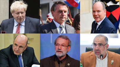 virus infects top echelons of governments world over