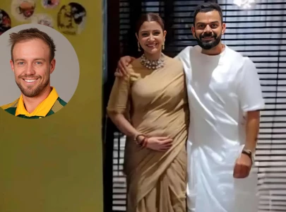 anushka virat expecting second child cricketer ab de villiers confirms