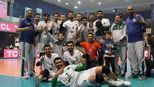 pakistan win central asian volleyball championship pakistan win central asian volleyball championship