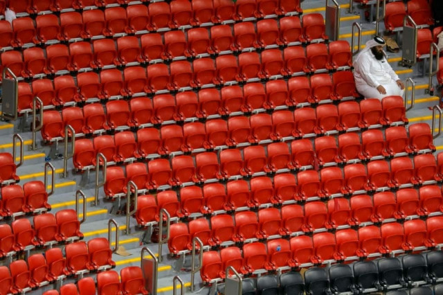 empty seats spoil qatar s party