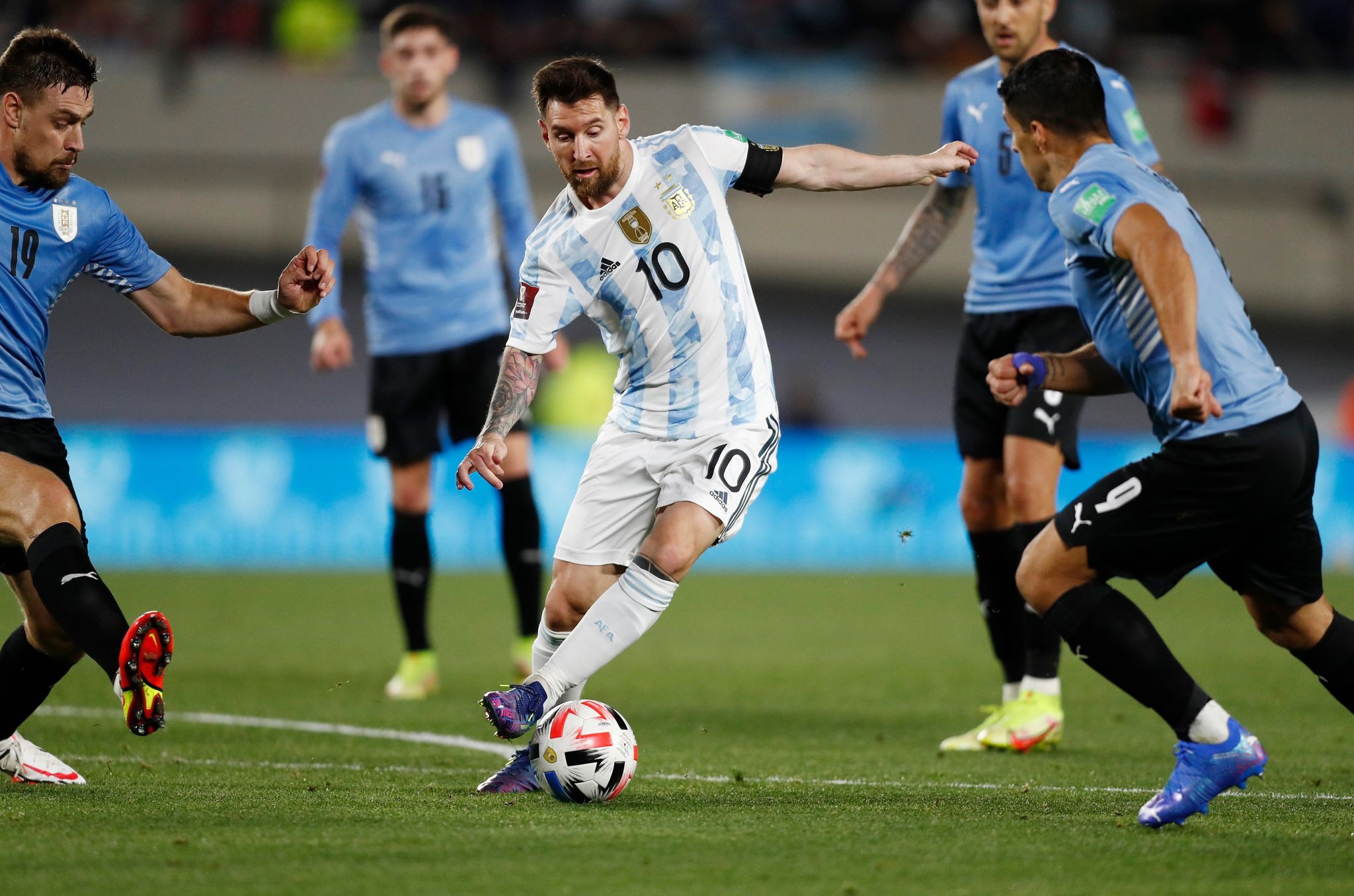 Argentina cruise with Messi; Brazil and Uruguay also win