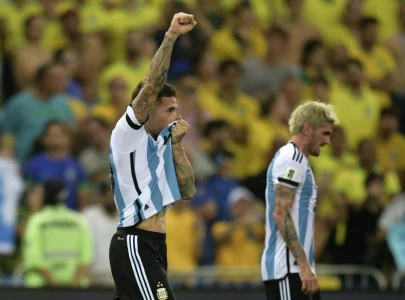 argentina sink brazil in ill tempered clash