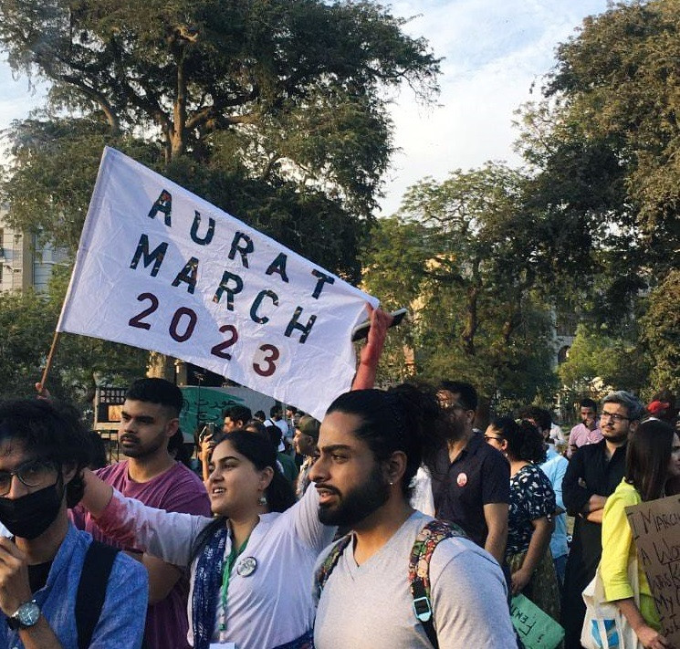 Our favourite placards from Aurat March Karachi
