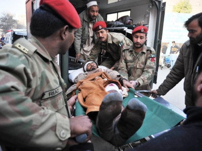 bajaur carnage burqa clad bomber strikes ration seekers