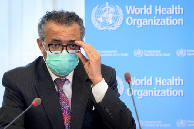 world health organization who director general tedros adhanom ghebreyesus speaks during a bilateral meeting with swiss interior and health minister alain berset on the sidelines of the opening of the 74th world health assembly at the who headquarters in geneva switzerland may 24 2021 laurent gillieron pool via reuters world health organization who director general tedros adhanom ghebreyesus speaks during a bilateral meeting with swiss interior and health minister alain berset on the sidelines of the opening of the 74th world health assembly at the who headquarters in geneva switzerland may 24 2021 laurent gillieron pool via reuters