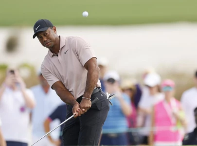 woods admits to being rusty on comeback