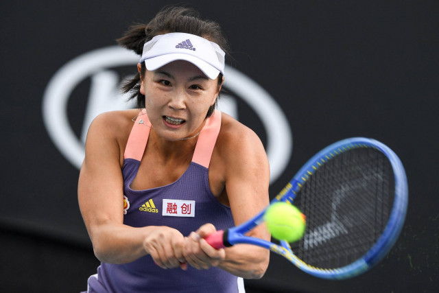 dubious the wta suspended activities in china in december 2021 when peng briefly disappeared after making and then withdrawing accusations of sexual assault against a chinese leader photo afp dubious the wta suspended activities in china in december 2021 when peng briefly disappeared after making and then withdrawing accusations of sexual assault against a chinese leader photo afp