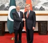 chinese foreign minister wang yi and pakistani deputy prime minister and foreign minister mohammad ishaq dar attend the fifth round of the china pakistan foreign ministers strategic dialogue in beijing on may 15 2024 photo xinhua