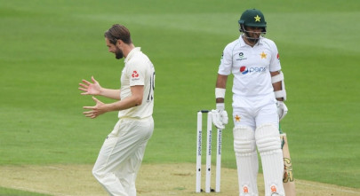 england on top after rain hit first day