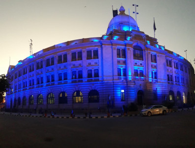 city goes blue as sindh celebrates world children s day city goes blue as sindh celebrates world children s day