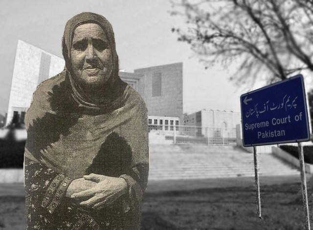 sakina ramzan in front of the supreme court of pakistan ramzan picture source author