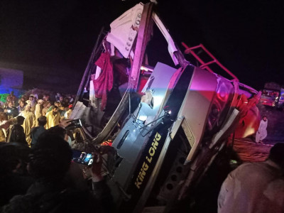 at least 15 killed 10 injured in quetta karachi highway accident at least 15 killed 10 injured in quetta karachi highway accident