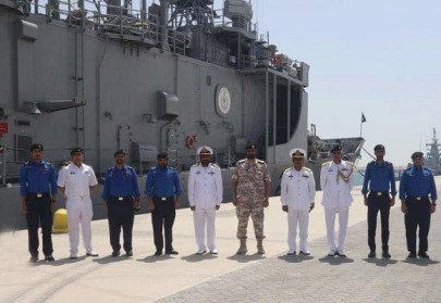 pakistan navy participates in asad al bahr ii exercise in qatar