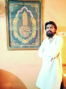 a calligrapher paints his way to success