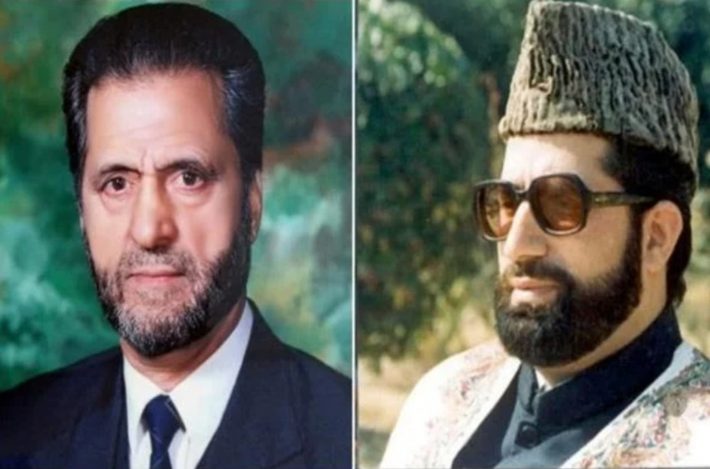 shaheed e millat maulana muhammad farooq shaheed e hurriyat khawaja abdul ghani lone photo express