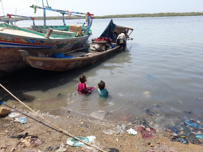 crystal clear shores lost to sludge