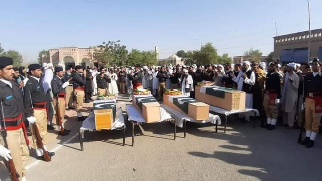 four cops martyred in deadly ambush in k p four cops martyred in deadly ambush in k p