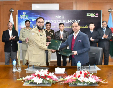 zong sco sign mou for various telecom projects in ajk gb