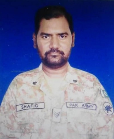 pakistani un peacekeeper martyred in car ispr pakistani un peacekeeper martyred in car ispr
