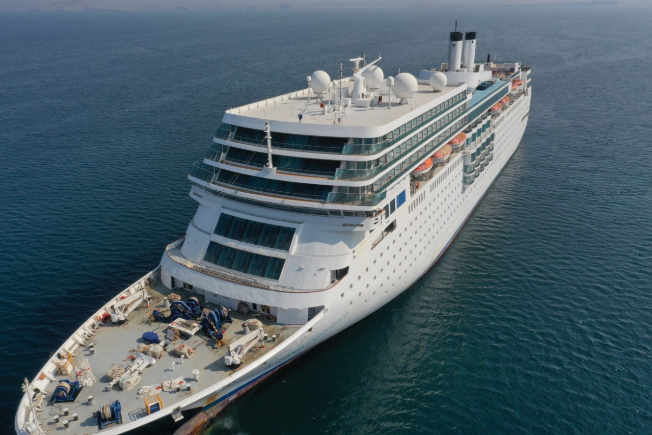 ‘Magnificent’ cruise ship docks at Gadani ship-breaking yard