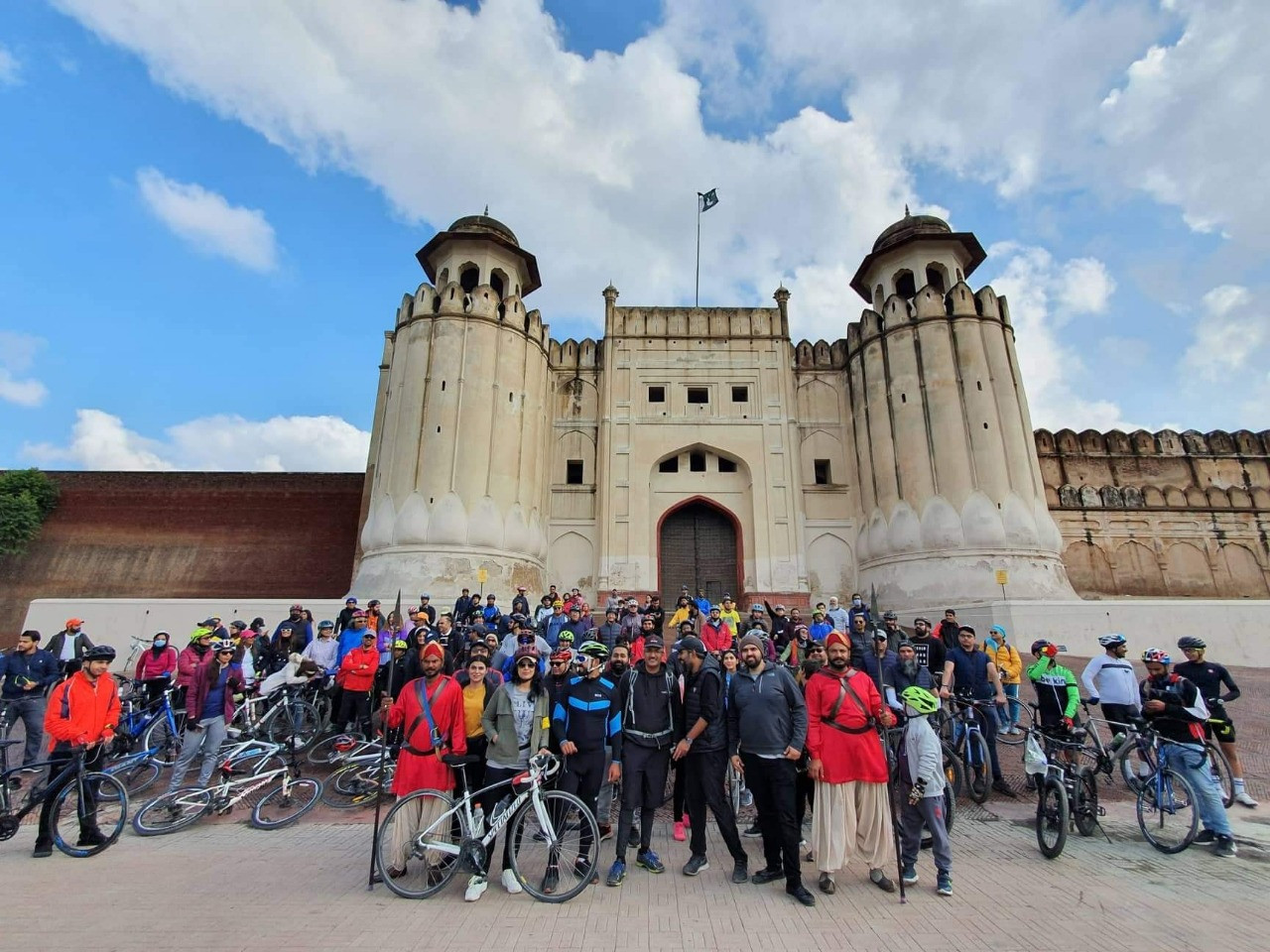 about 150 cyclists including women participated in the rally organised to raise awareness about air pollution photo express