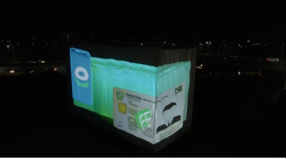 easypaisa lights up islamabad s expressway with revolutionary anamorphic projection easypaisa lights up islamabad s expressway with revolutionary anamorphic projection