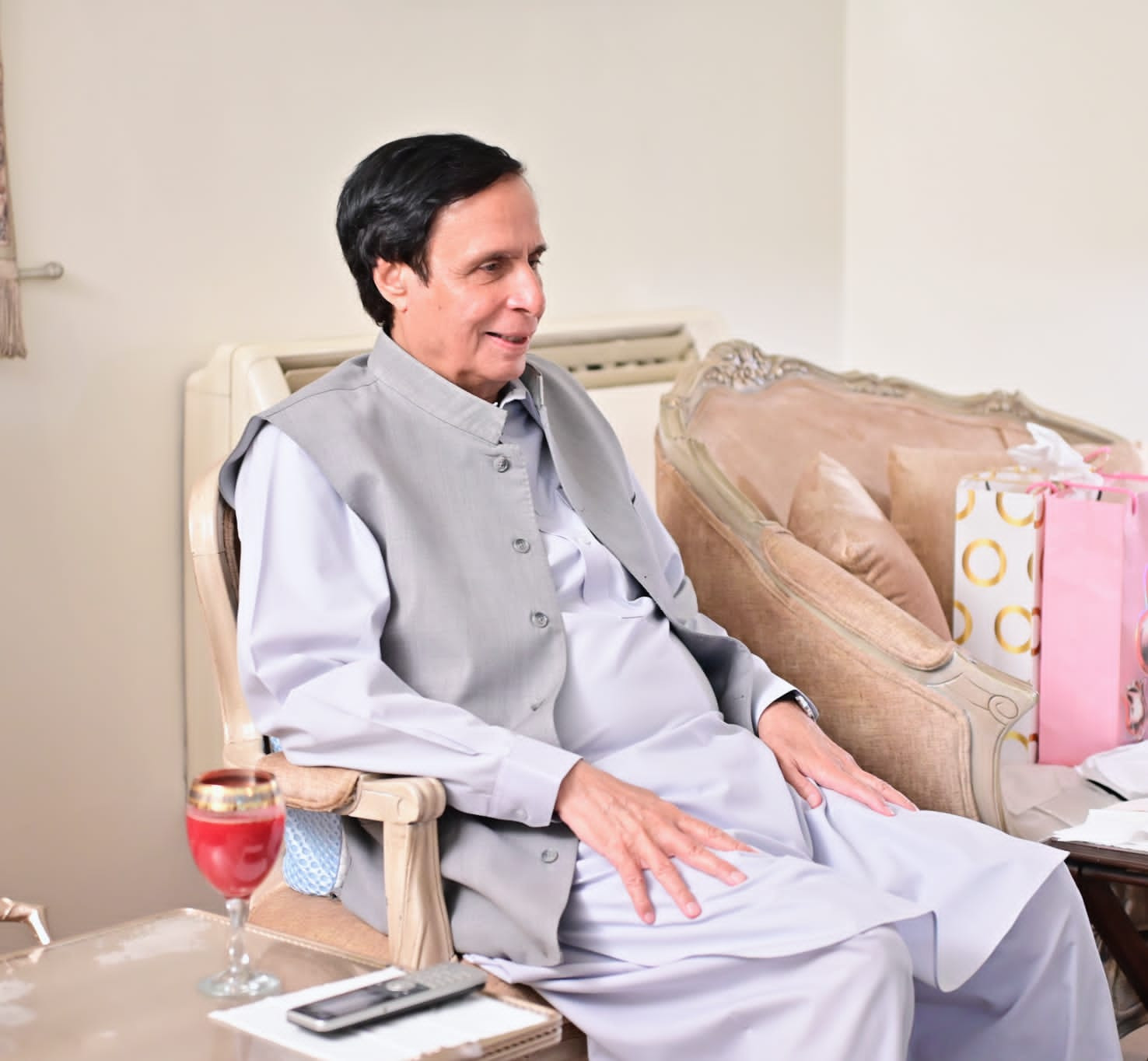 pml q leader chaudhry pervez elahi photo express