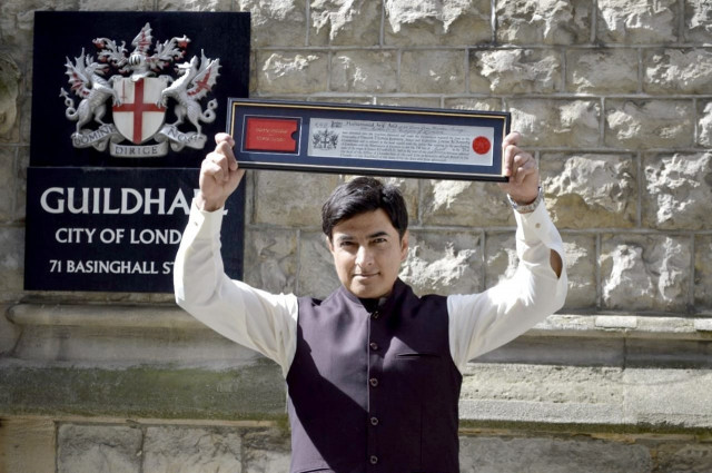 in a first pakistani author receives highest honour in london in a first pakistani author receives highest honour in london