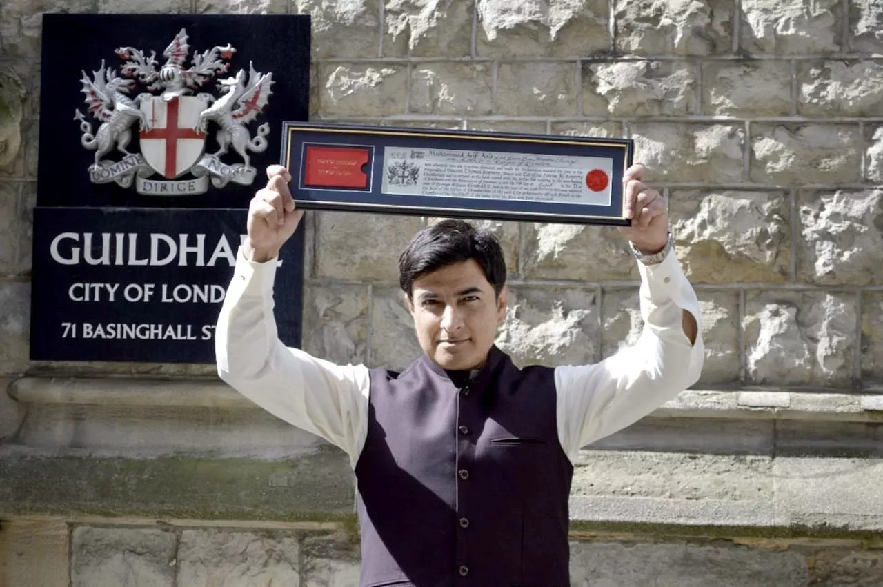 in a first pakistani author receives highest honour in london in a first pakistani author receives highest honour in london