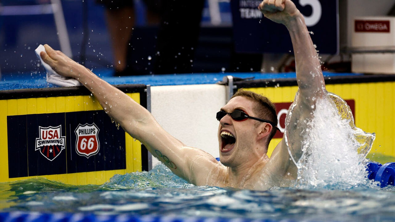 Photo of Armstrong sets 50m backstroke record