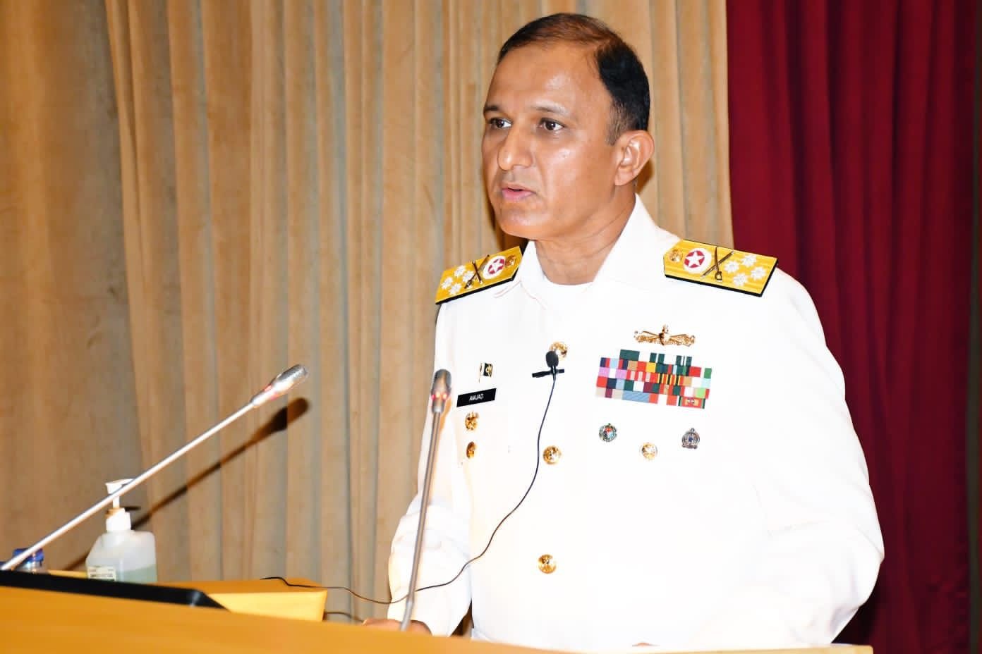 “The Pakistan Navy is fully aware of maritime security challenges’