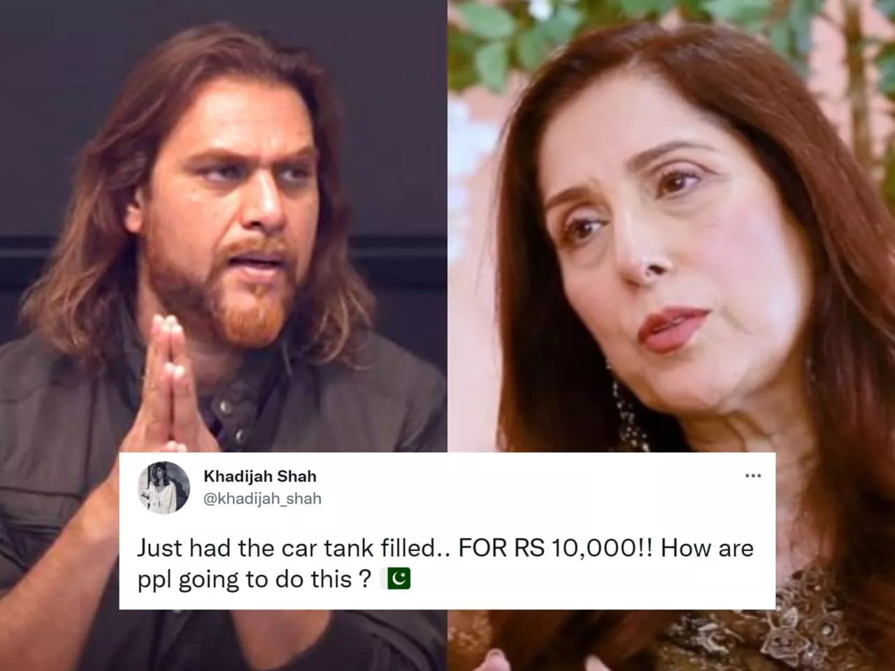 rohail hyatt samina peerzada join enraged pakistanis on petrol price hike rohail hyatt samina peerzada join enraged pakistanis on petrol price hike